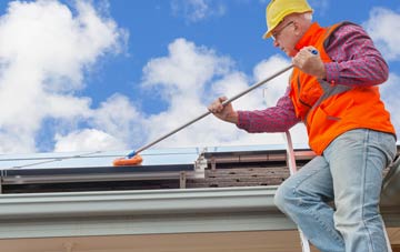 Pontllyfni soft wash roof cleaning